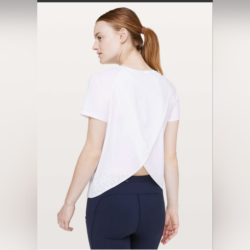 Lululemon Quick Pace Short sleeve Top